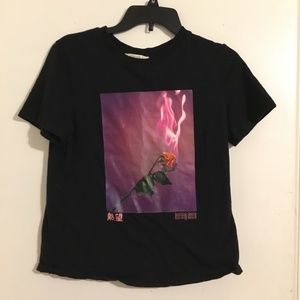 Forever 21 rose T-shirt!